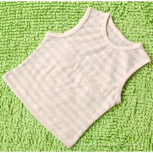 Confortável 100% Organic Cotton Baby Vest